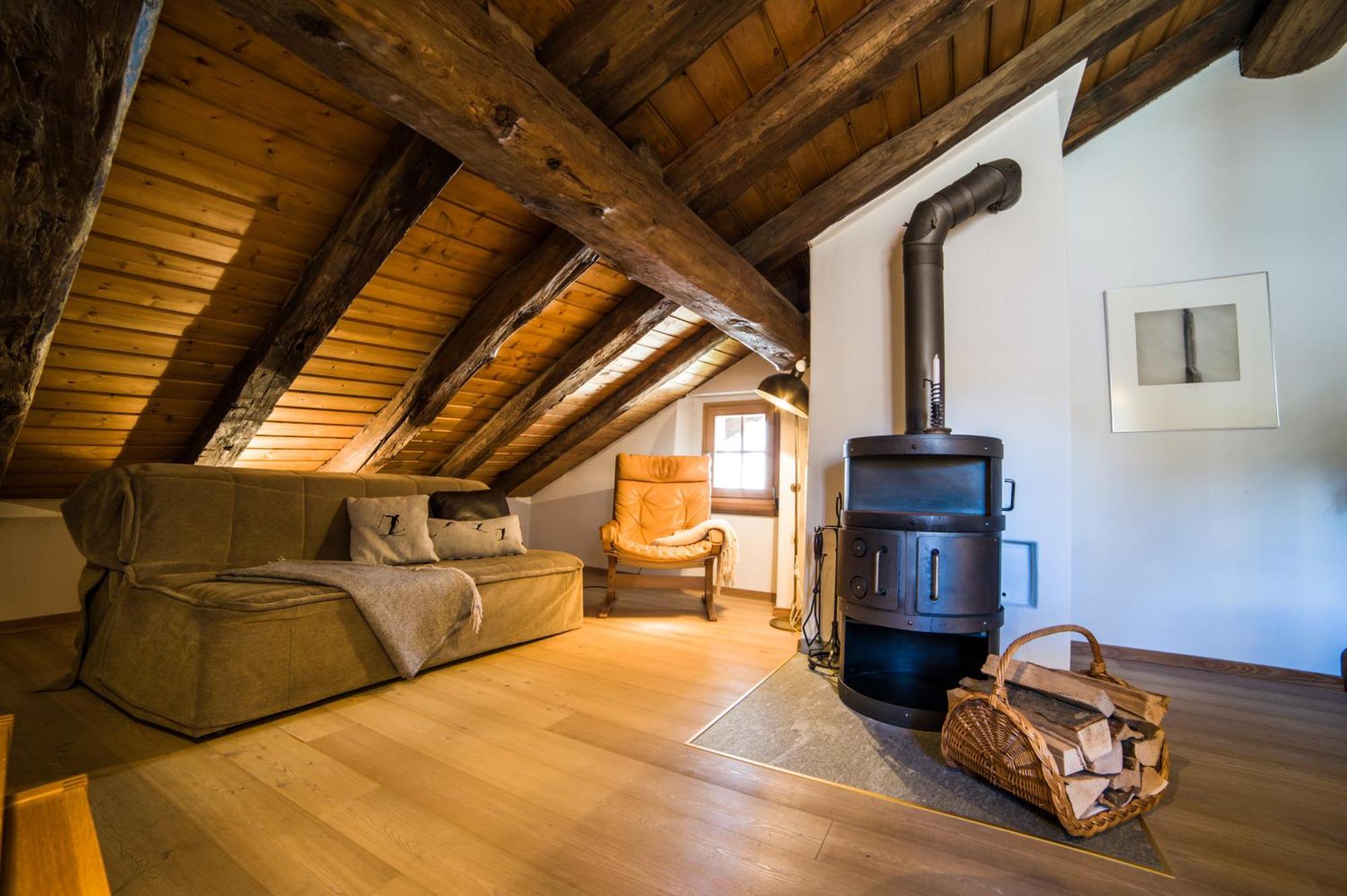 Chesa Michel Appartement Bever Kamer foto