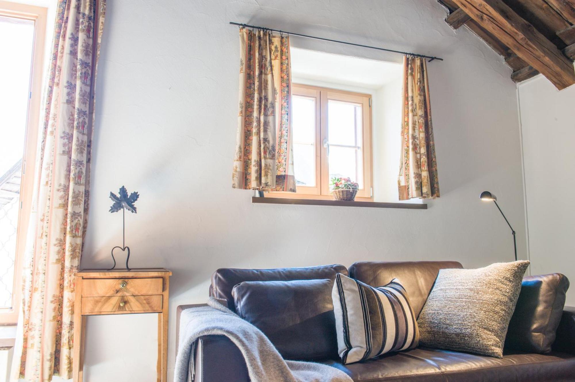 Chesa Michel Appartement Bever Buitenkant foto