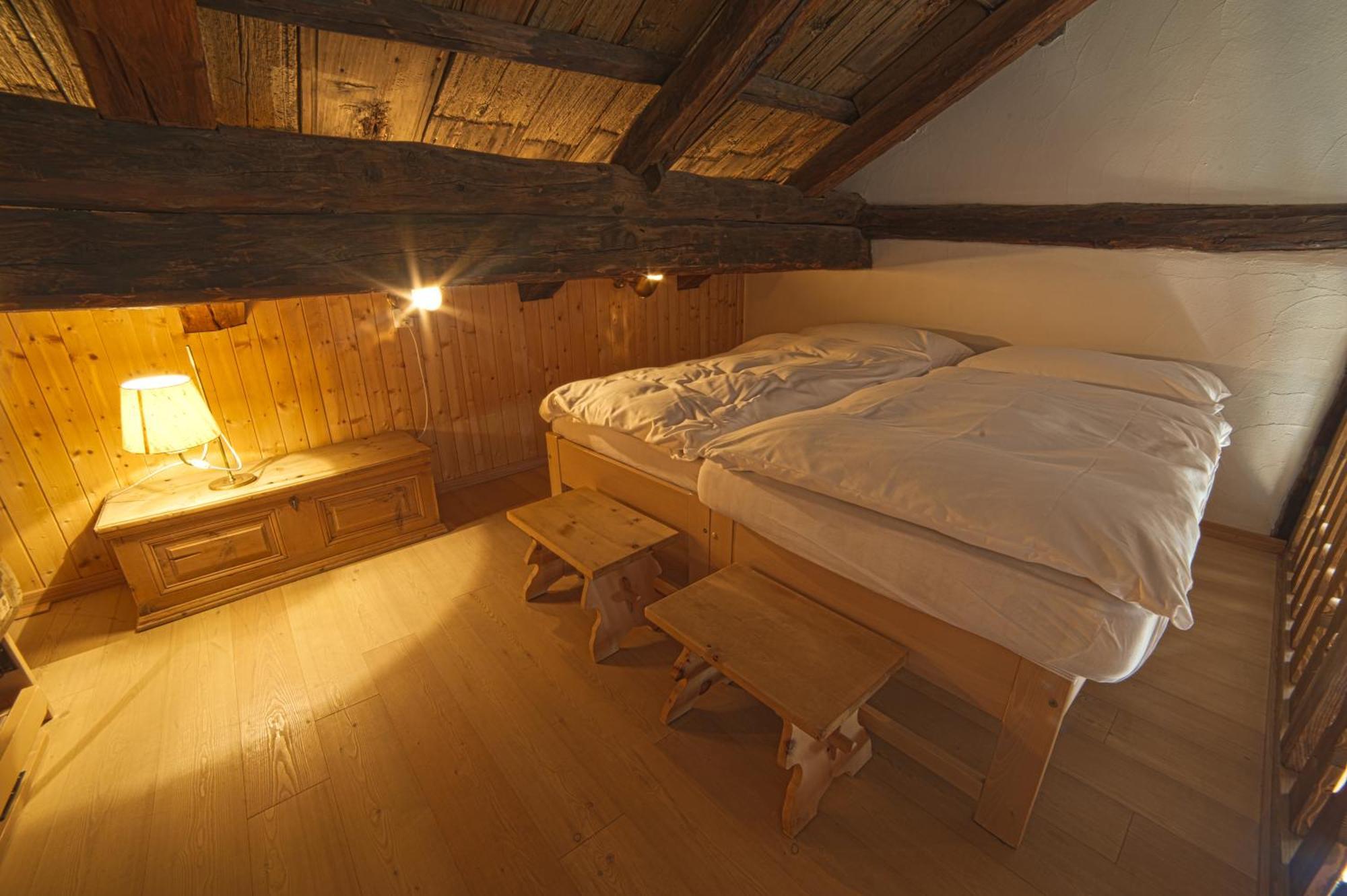 Chesa Michel Appartement Bever Buitenkant foto