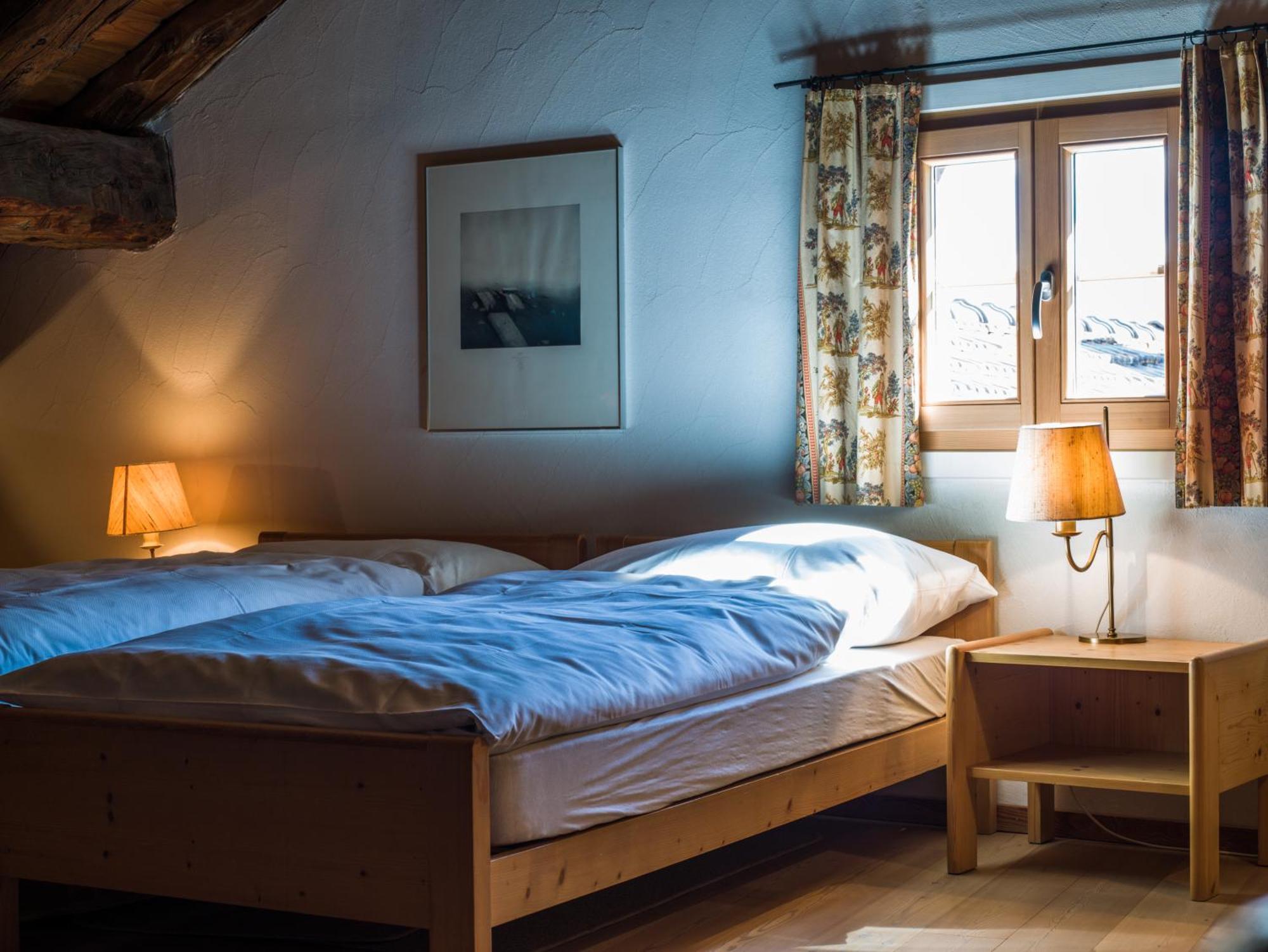 Chesa Michel Appartement Bever Buitenkant foto