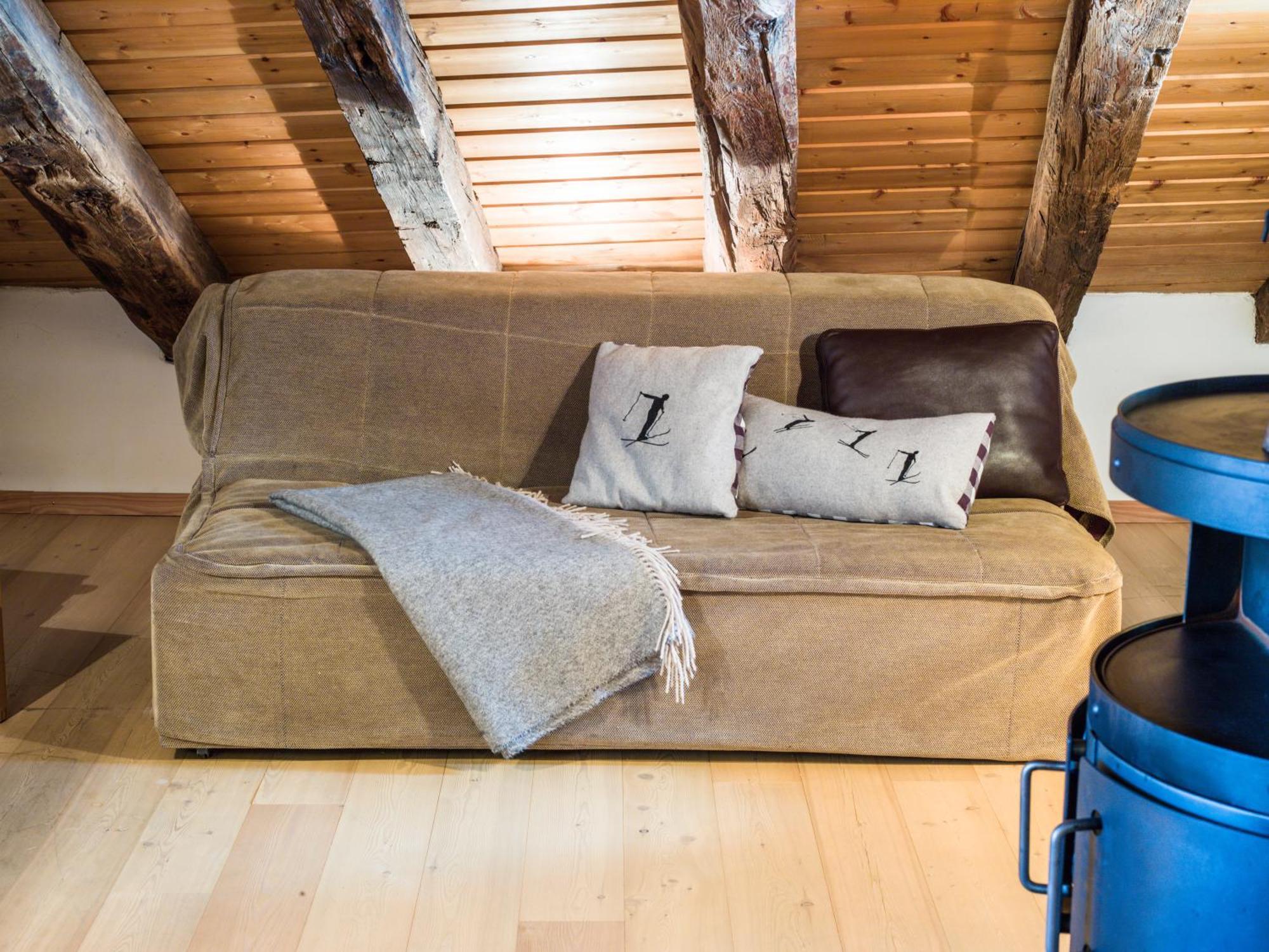 Chesa Michel Appartement Bever Buitenkant foto